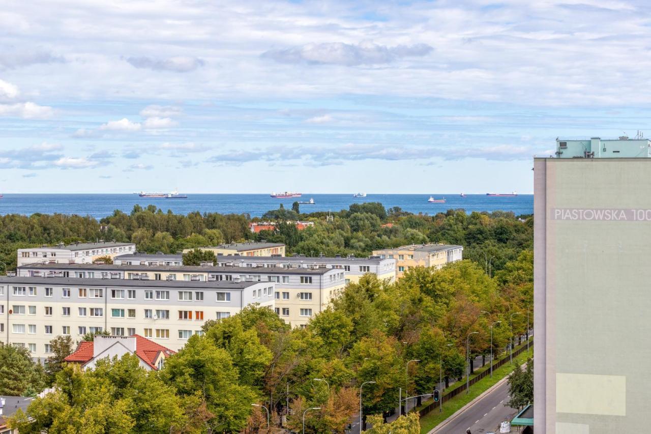 Seaview Apartment Gdansk Przymorze By Noclegi Renters Ngoại thất bức ảnh